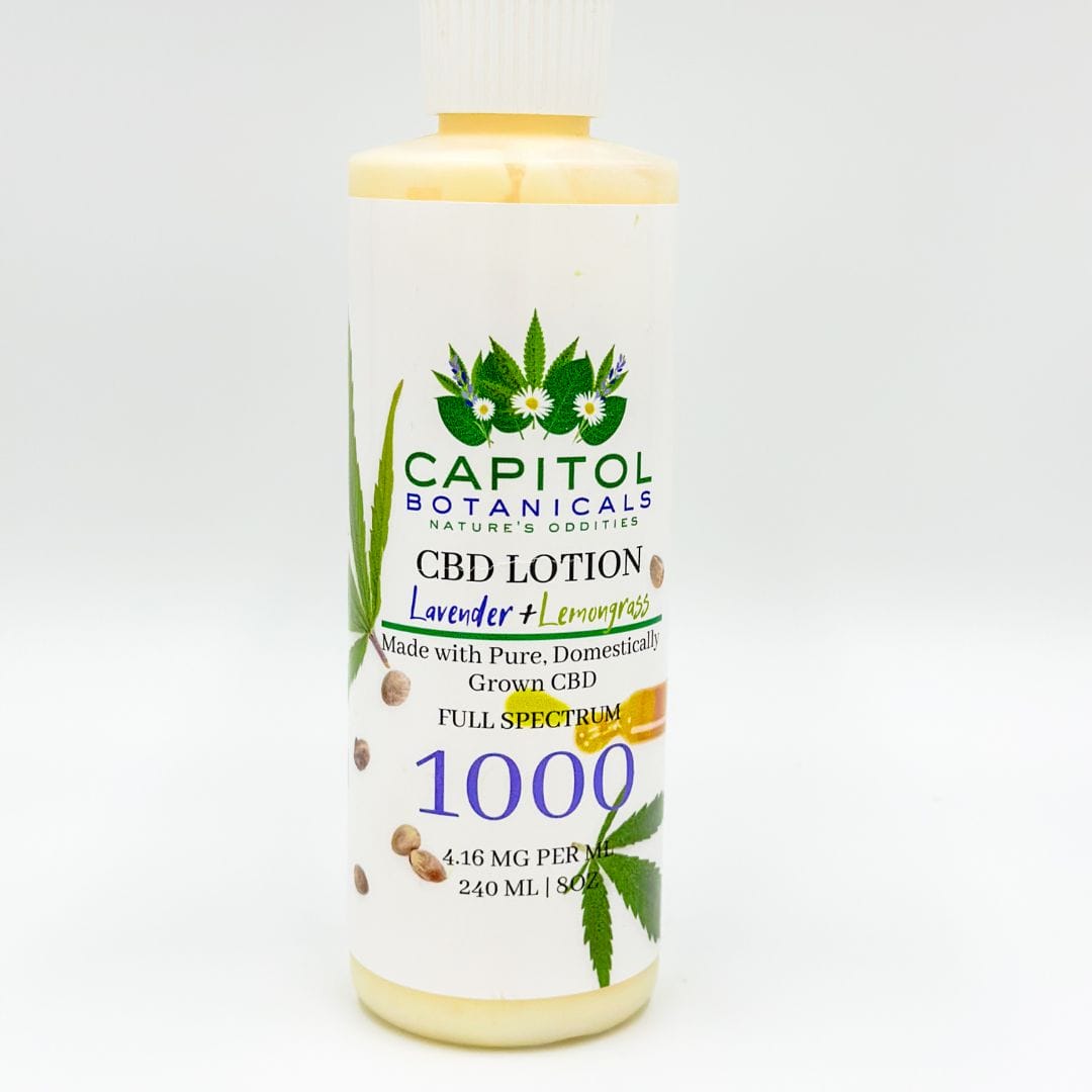 Cbd Lotion Lavendar And Lemon Grass