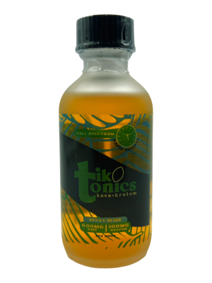 Tik Tonics Pineapple Paradise Kava & Kratom Shot